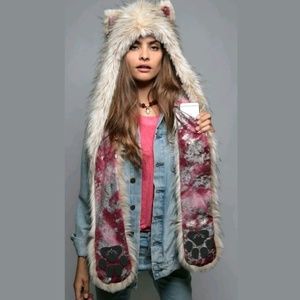 Spirithoods OG Platinum Fox EUC FESTIVAL WEAR